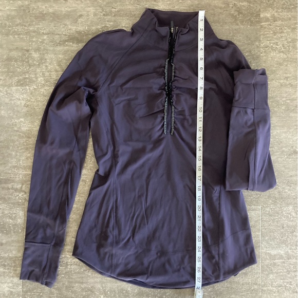 Lululemon Fast As Light 1/2 Zip - Size 8 - Picture 4 of 5